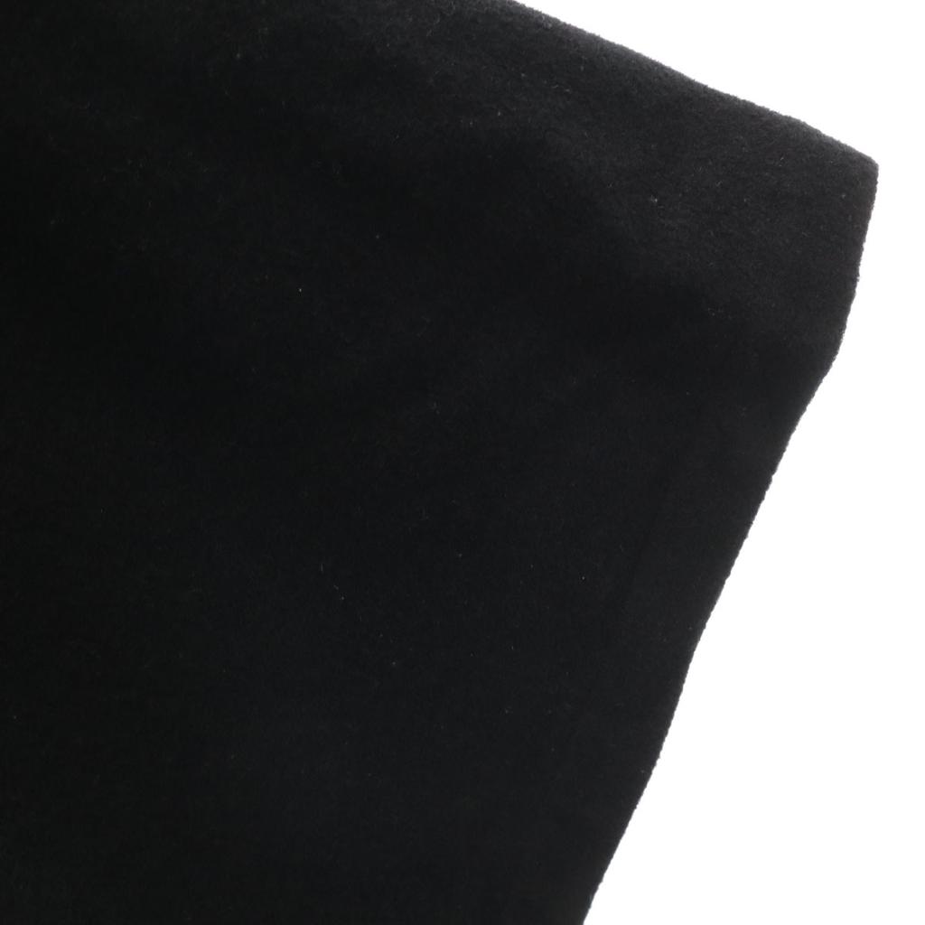 Мода BALENCIAGA 90-х Сделано в Японии Старое длинное пончо 38 черный Накидка пальто Женское Б/У