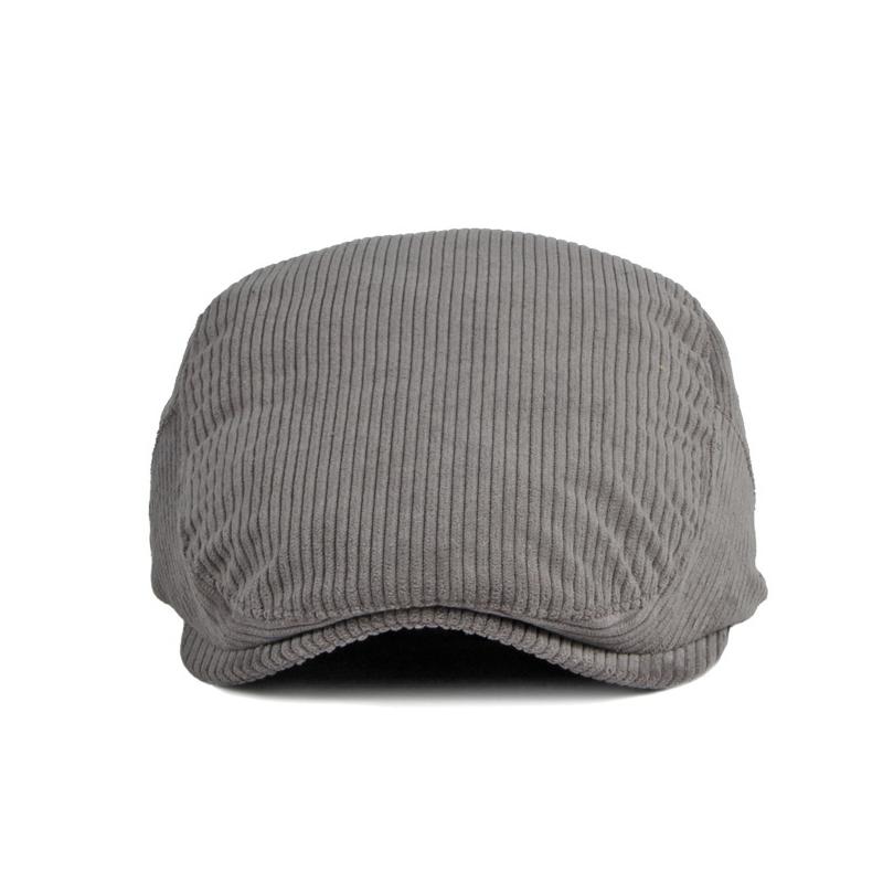 Вельветовая однотонная кепка для мужчин, весенне-осенняя кепка в британском стиле ретро, ​​кепка газетчика, берет, шляпа плюща, шляпы художника в стиле Гэтсби, Gorro Hombre Boina