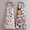 Cotton Canvas One Size Apron Modern Simple Sunflower Color Anti-Fouling Kitchen Apron