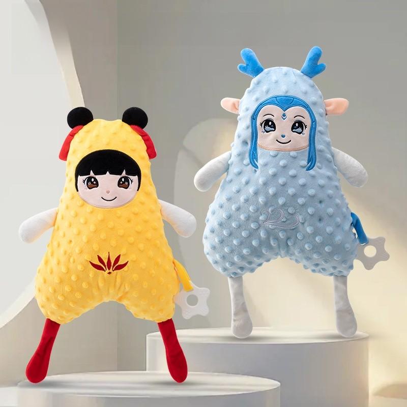 Soft Cotton Baby Sleep Doll With Cute Animal Design For Newborn Bedtime