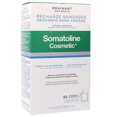 Somatoline Дренажные бандажи-рефиллы Шоковое уменьшение 6 штук