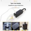 Rechargeable Solar LED Camping & Tent Light with Hanging Hook