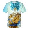 Anime Dragon Ball Son Goku 3D Print Kids Summer Fashion Casual Unisex Children's Clothing Tshirt Tops