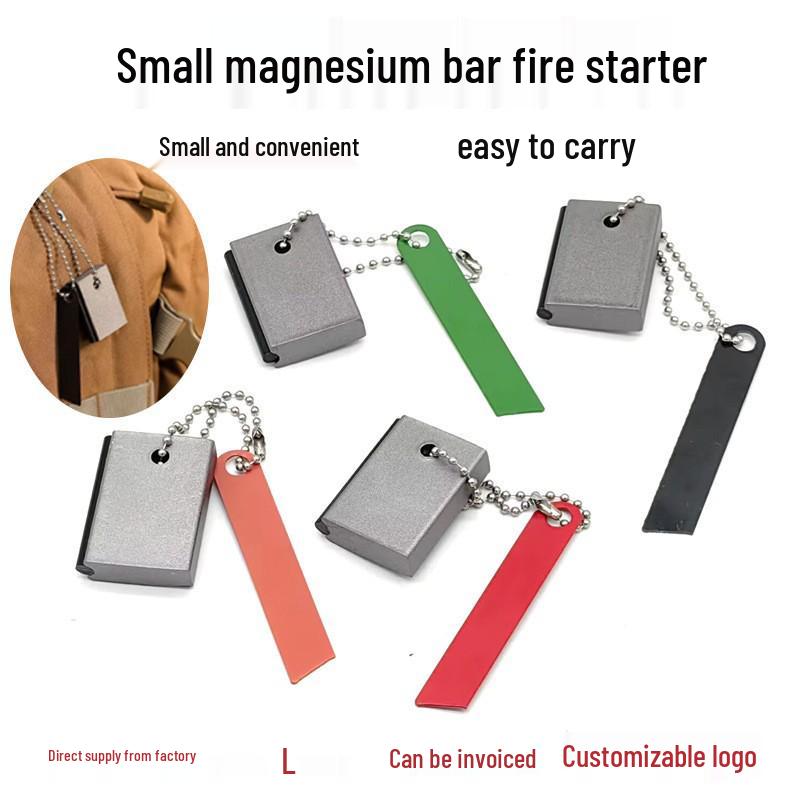 Магниевое огниво Инструмент для выживания: Водонепроницаемый, Многофункциональный, Незаменимый для приключений на природе