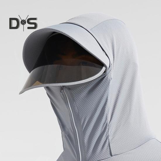 Женская куртка с капюшоном и защитой от солнца, с длинным рукавом и защитой от ультрафиолета, повседневная ветровка, спортивная одежда для летнего туризма на открытом воздухе