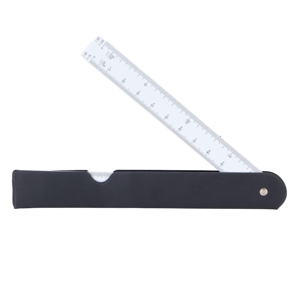 Multi Ratio Fan Shaped Ruler Foldable Design Architect Scale Ruler Durable Scale Ruler Art Drawing