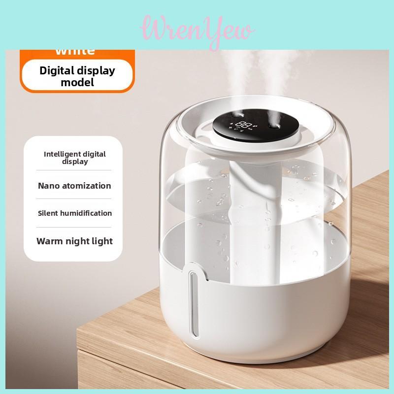 Large Capacity Usb Humidifier With Ionizer And Quiet Operation For Dormitory And Living Room