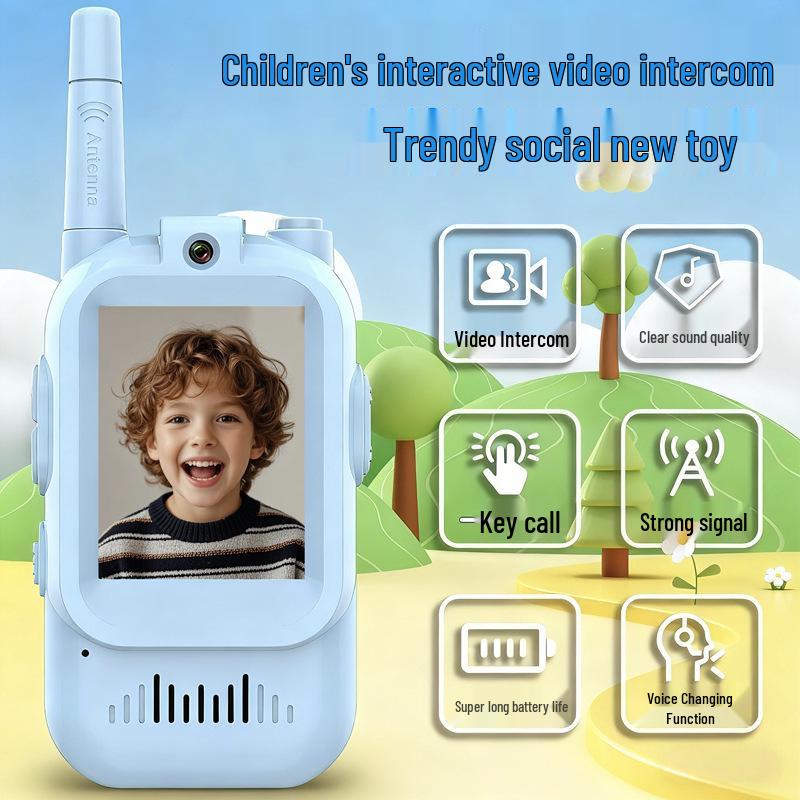 Wireless HD Video Intercom for Kids: Long-Distance, Multifunctional Parent-Child Toy