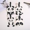 Panda Cartoon PVC Luggage Tag