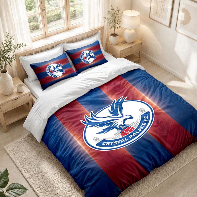 Комплект постельного белья 1 пододеяльник 2 наволочки Принт Crystal Palace Спальня Домашний декор