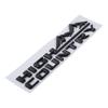 High Country Logo Car Emblem 3D Fender Tailgate Letter Logo Badge ABS Self-adhesive Sticker Logo for Silverado Car Accessories