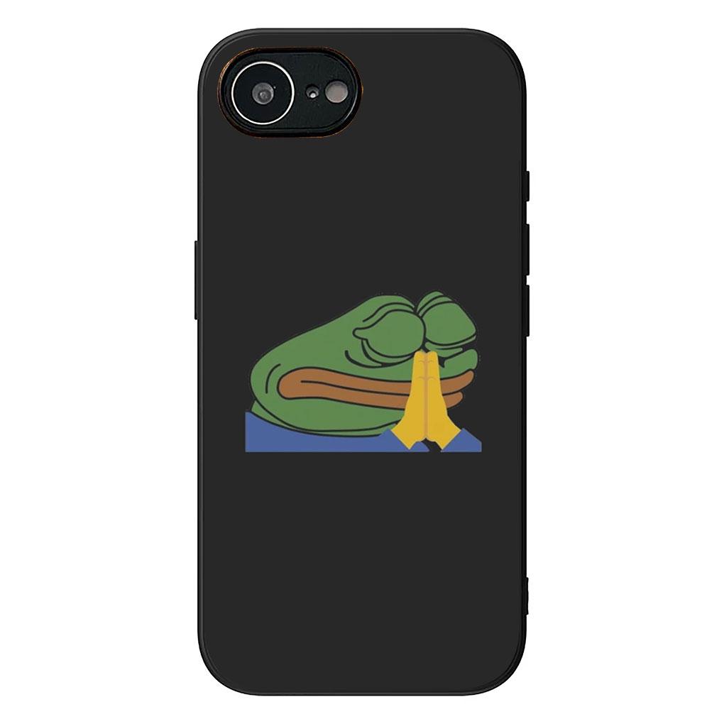 Чехол для телефона Samsung Galaxy A05 A06 A14 A50 A51 A52 A12 A13 A23 A70 A07 A25 A26 M53 A56, грустный лягушонок Пепе, смешной, милый, мягкий