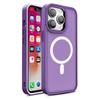 Magnetic Case with Magsafe Color Matte Case for iPhone 15 Plus - Purple