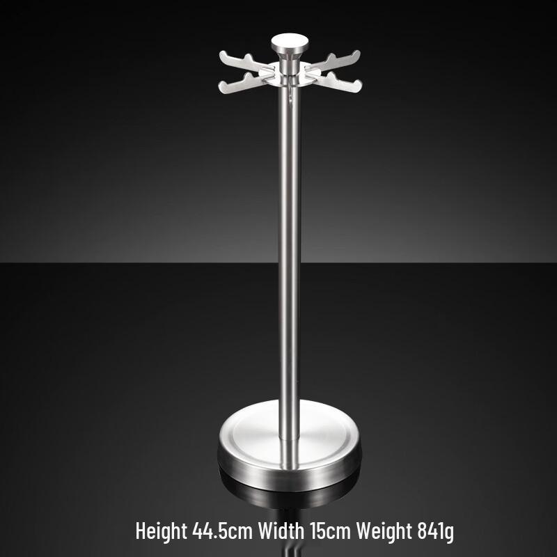 Qianxing Stainless Steel Rotating Kitchen Utensil Rack