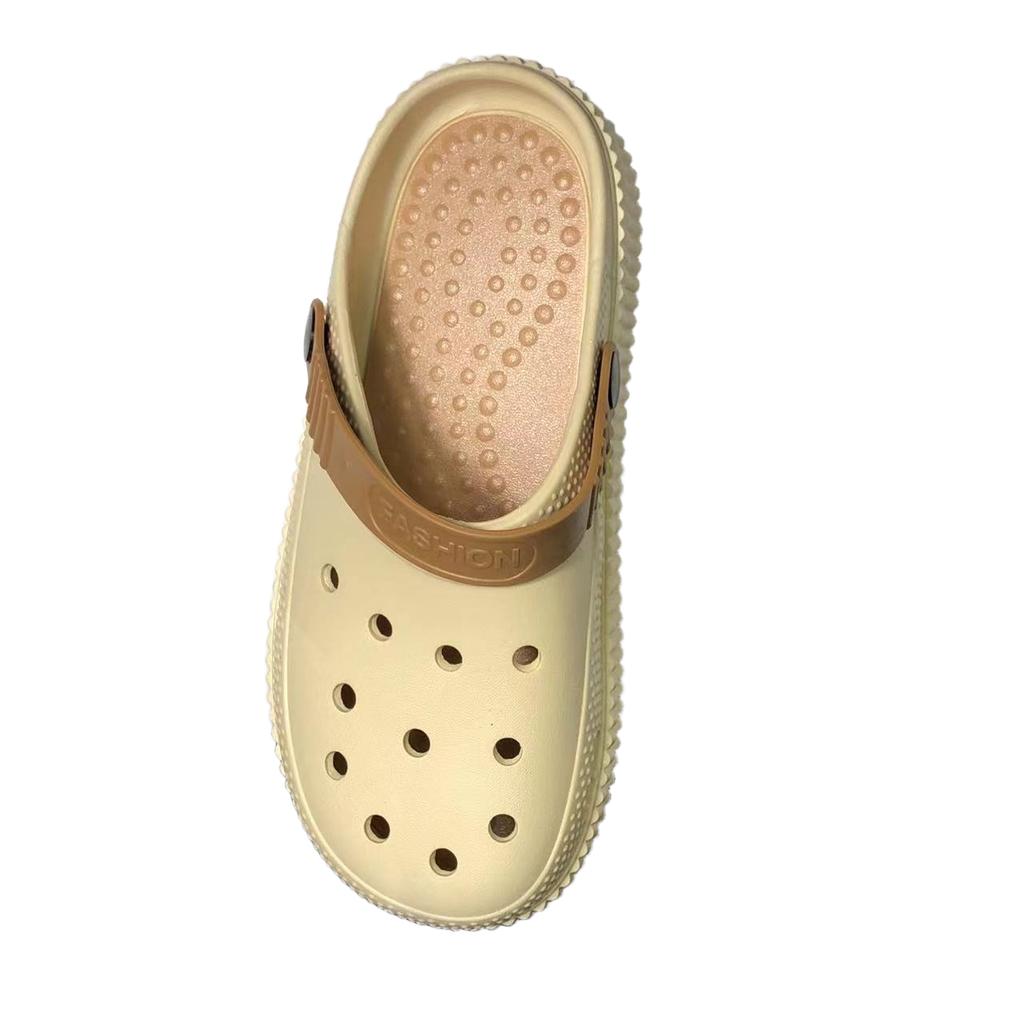 Мода 2025 Лето Женские Сандалии с закрытым носком Платформа Слипоны Ажурные Лаконичные Удобные Сандалии Уличные Повседневные Легкие Пляжные Шлепанцы