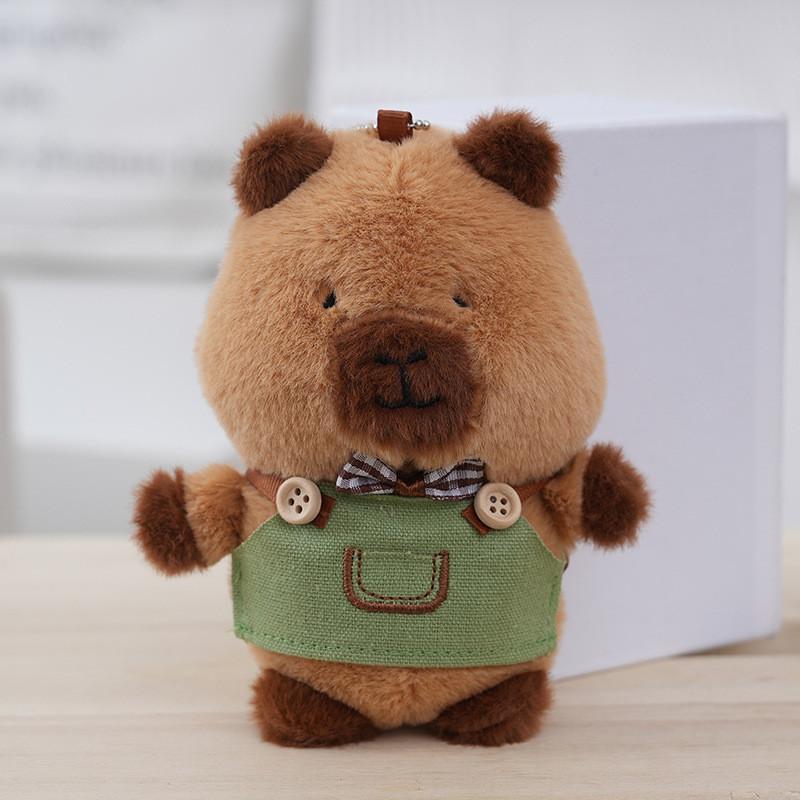 Keychain Whimsical Capybara Plush Toy With Chef Outfit Perfect For Cute Home Decor