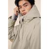 H M Loose Fit Water Repellent Coating Utility Jacket ligHt Taupe