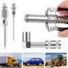 Multipurpose Lubrication Accessory Kit 90° Needle Nozzle Dispenser Injection Needle for Maintenance Machine Upkeeping