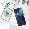 Stitch Cartoon Cute For Samsung A53 A52 A33 A32 A51 A71 A21S A13 A73 A50 A22 A23 A03 A72 A54 A12 5G Black Funda Phone Case