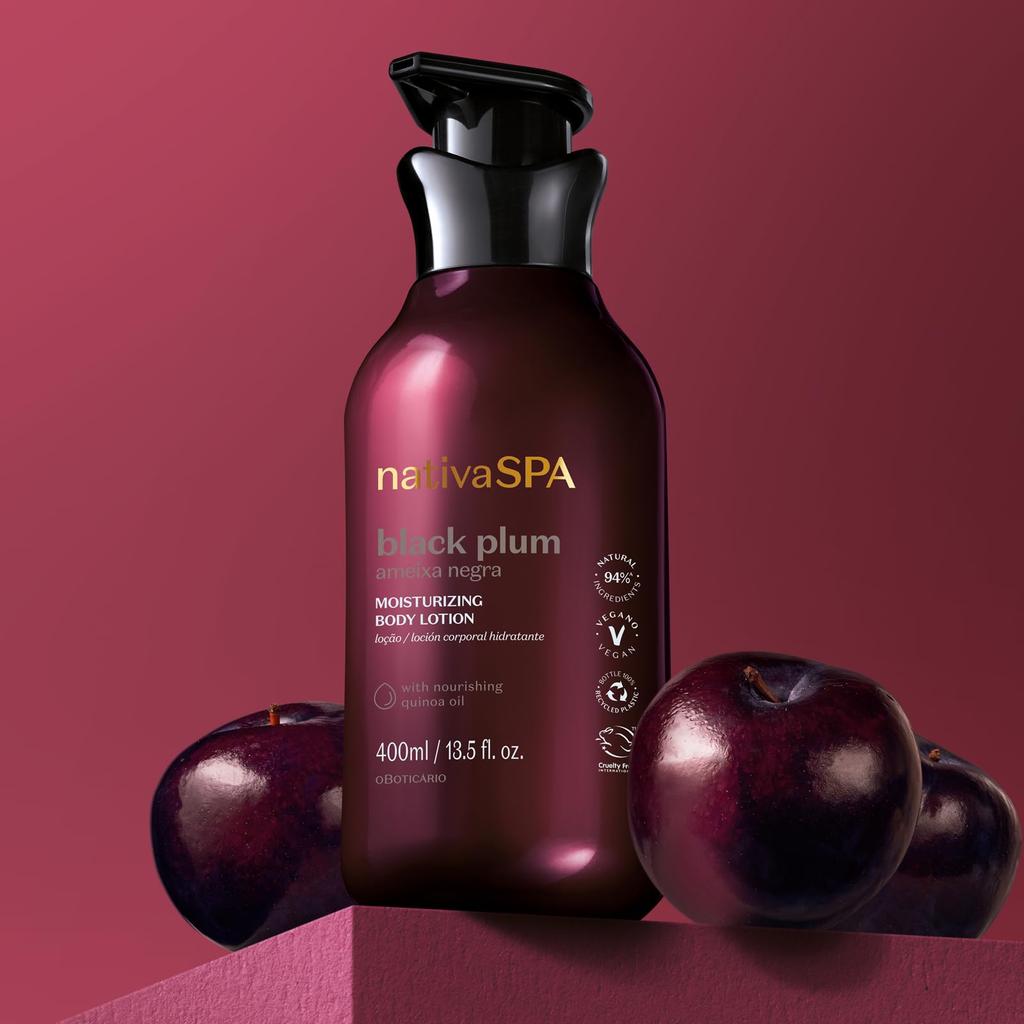 O Boticario Nativa Spa Лосьон для тела «Черный чернослив» o Boticario Nativa SPA LOCAO HIDRATANTE CORPORAL AMEIXA NEGRA 400 мл AME-NEG