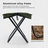 Camping Stool Portable Folding Chair Strong Load-bearing Ultralight Collapsible Foot Stool Beach Hiking Fishing Chair