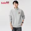 Baleno Men's 2025 Fall Sporty Knit Stand-Up Collar Sweatshirt