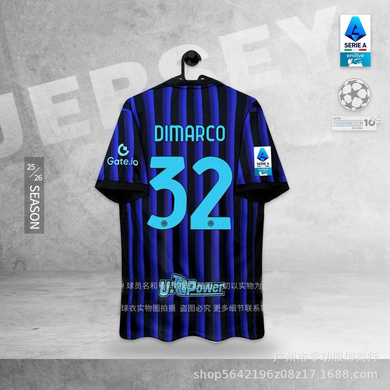 2025-2026 Serie A Football Jersey AC Milan Inter Roma Juventus Official Replica Match Shirt Men Women Short Sleeve