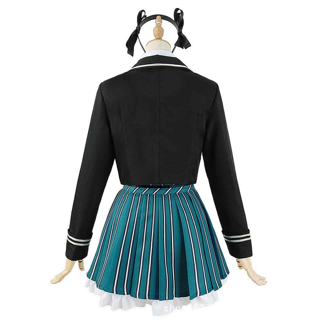 [Milky Time] Kagura Mea Cosplay Halloween VTuber Costume Uniform
