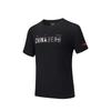 Comfortable Simple Casual Versatile Round Neck Breathable Letter Short Sleeve T-Shirt Men Tops Basic-Black 152527140-3