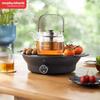 Электрический керамический чайник Morphy Richards 0,65 л, полностью стеклянный, для здорового чаепития, штепсель CN (адаптер в комплекте)