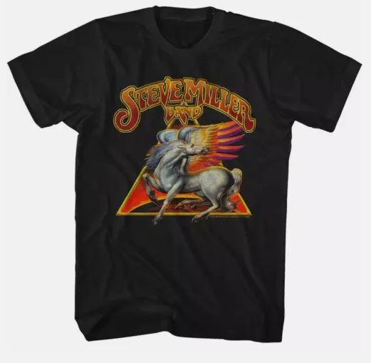 Steve Miller Band T-shirt Tee Unisex Short Sleeve Full Unisex T-Shirt