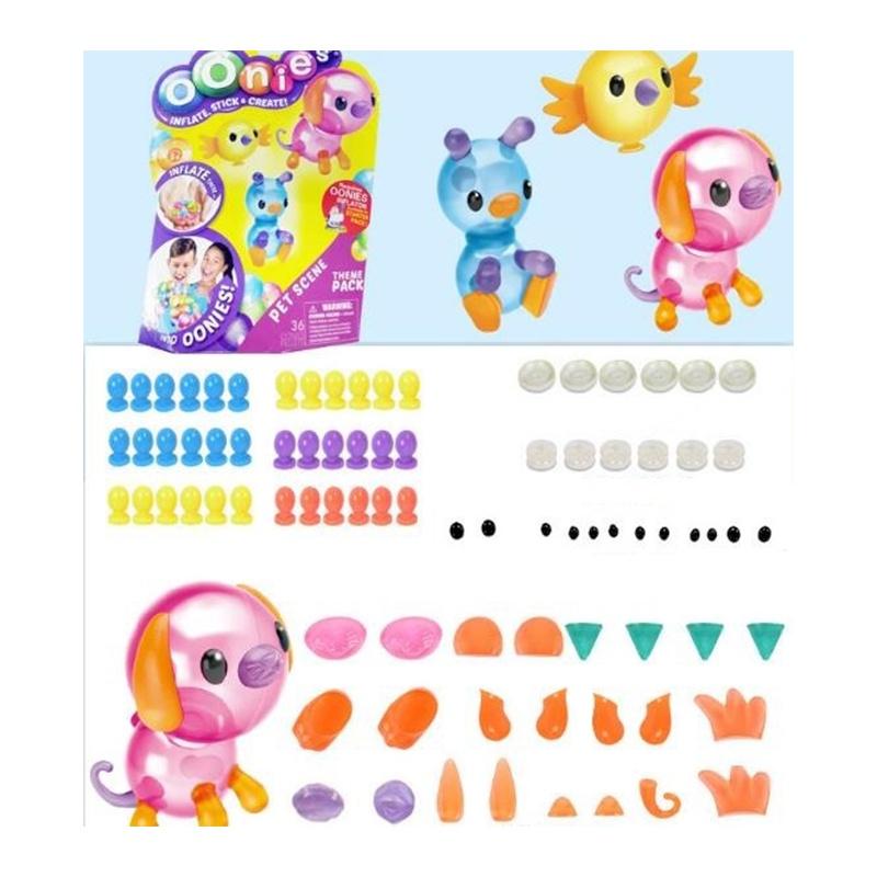 Oonies Refill Pack Sticky Ball Bubble Inflator Kids Diy Educational Toy