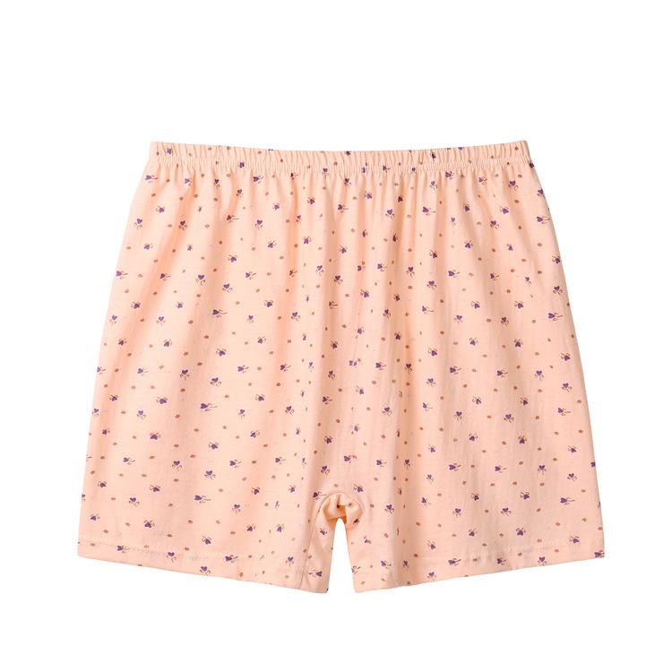 Большого размера женские хлопковые трусы-боксеры с высокой посадкой, женские шорты, свободное нижнее белье, трусы-боксеры для женщин среднего возраста XL XXL 3XL 4XL 5XL