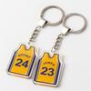 Sports Basketball Keychain Simple Digital Jersey Key Ring Boy Graduation Gift Basketball Fans Trinket Souvenir 4