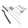Multi Purpose Spray Tools Cleaning Kit Portable Brushes Needle Tube Cleaning Brush for Airbrush