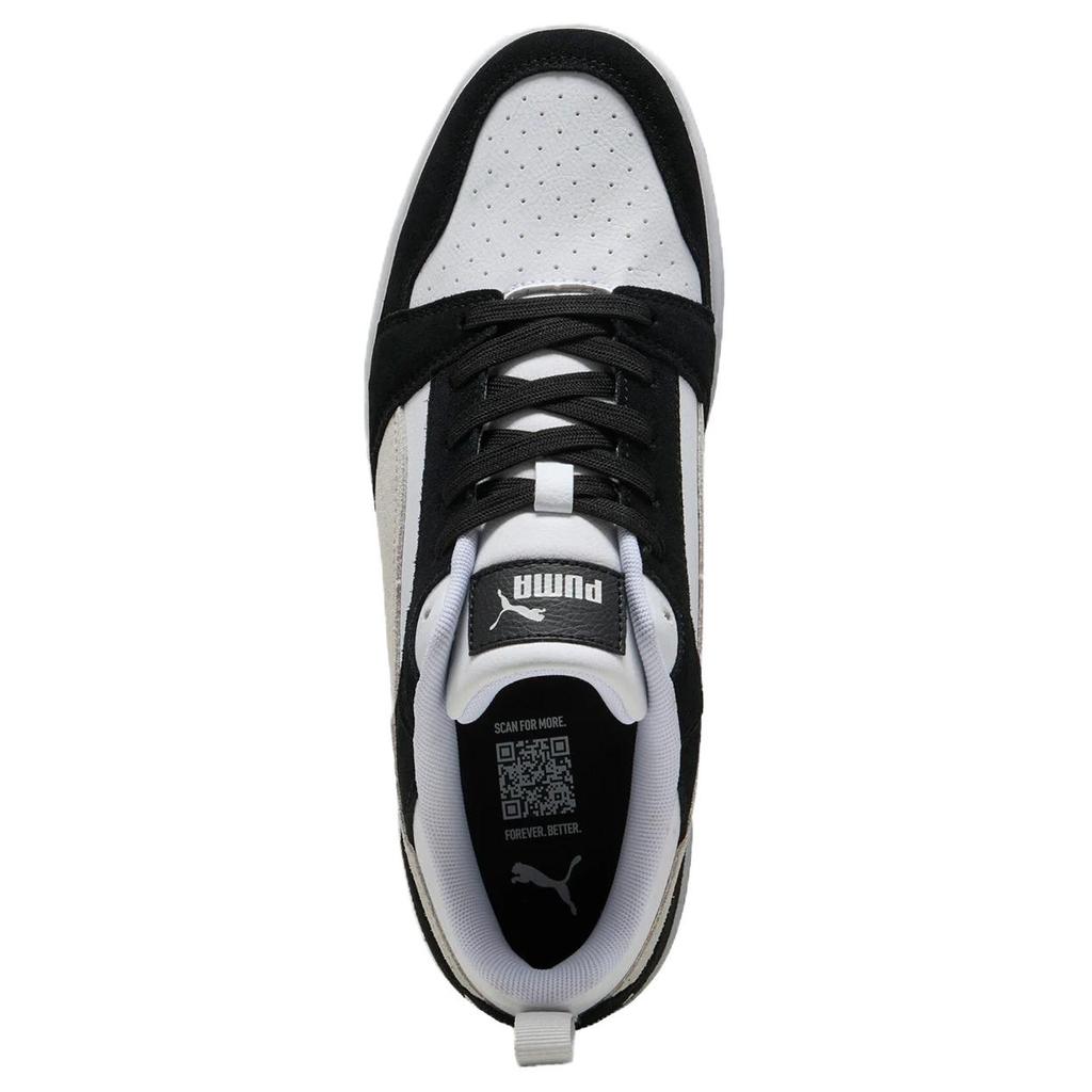 Puma Rebound V6 Low SD Черно-белые мужские кроссовки 402262-01