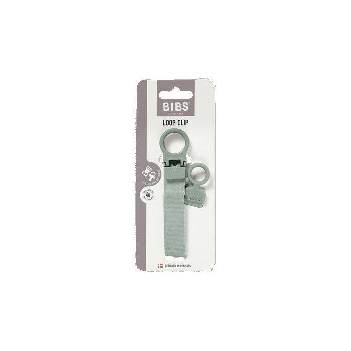 Attache sucette - BIBS - Clip Loop - Sage