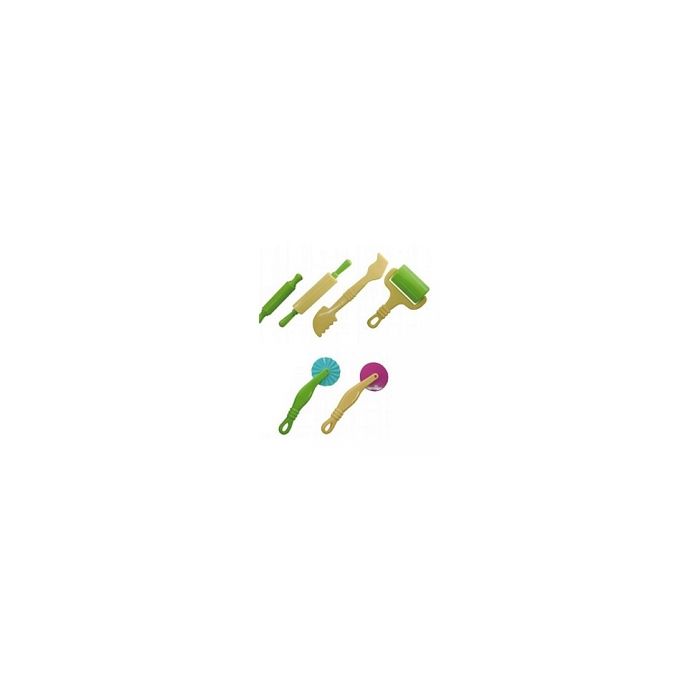 Graine Créative - Outils de modelage pour pâte à modeler 6 pièces