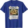 Jurassic Park Missing Pet T-Rex Poster Taped T-Shirt