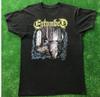 Винтажная футболка 1990 года Entombed Left Hand Path Черная Размеры от S до 5XL Унисекс