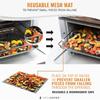 Reble Liners for Toaster Oven Air Fryer 9 x 11 Accessories Compatible with Breville, Black & Decker, Cuisinart, Emeril Lagasse + More, Perforated