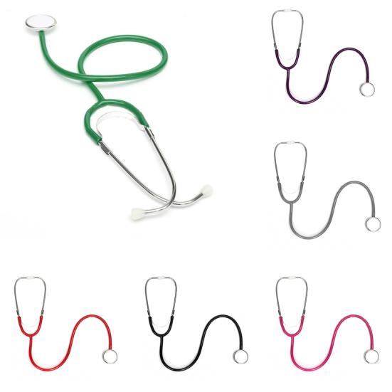 Single EMT Headed Stethoscope Doctor Nurse Aid Vet Medical Monitor Accessory