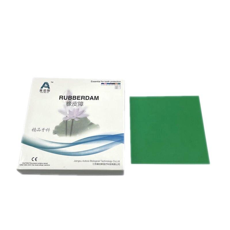 1 коробка высококачественной стоматологической прокладки из натурального каучука, нестерильная стоматологическая прокладка, маленькая 52 шт. или большая стоматологическая прокладка, 36 шт.