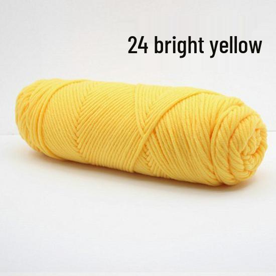 Milk Cotton Baby Yarn - Thick, Soft Weaving & Knitting Yarn in 60 Colors