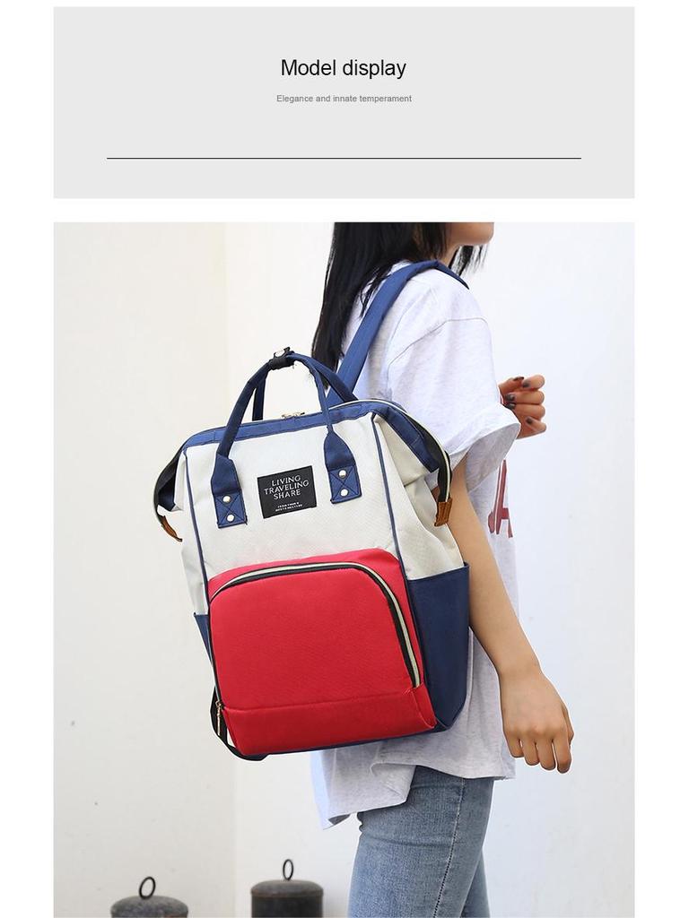 Вместительная брызгозащищенная сумка для мамы: Модная многофункциональная дорожная и детская сумка