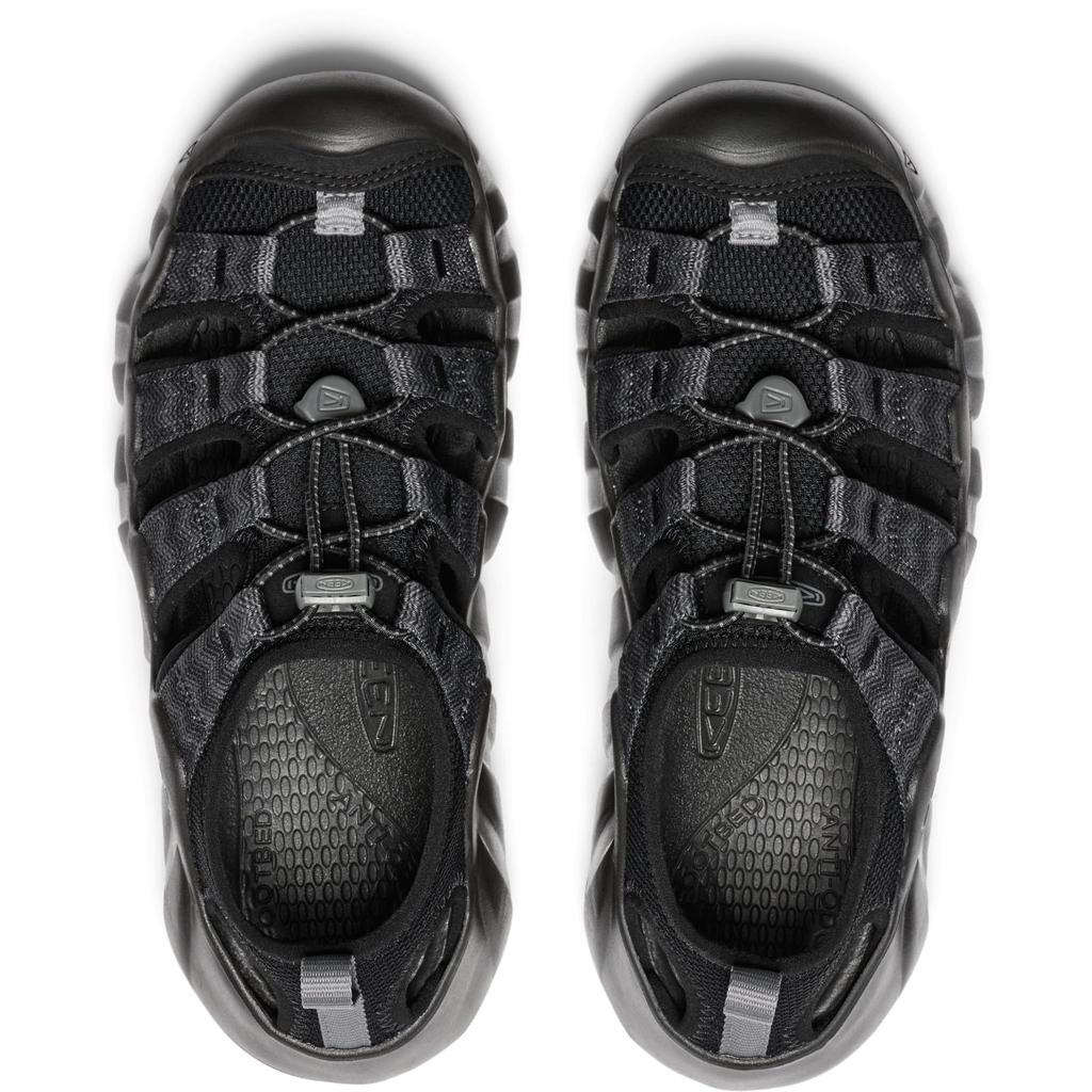 Сандалии KEEN HYPERPORT H2 для женщин, цвет черный/стальной, 24,5