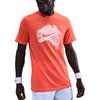 Мужская футболка с коротким рукавом и круглым вырезом с принтом Dri-Fit Court tops IH2087-842