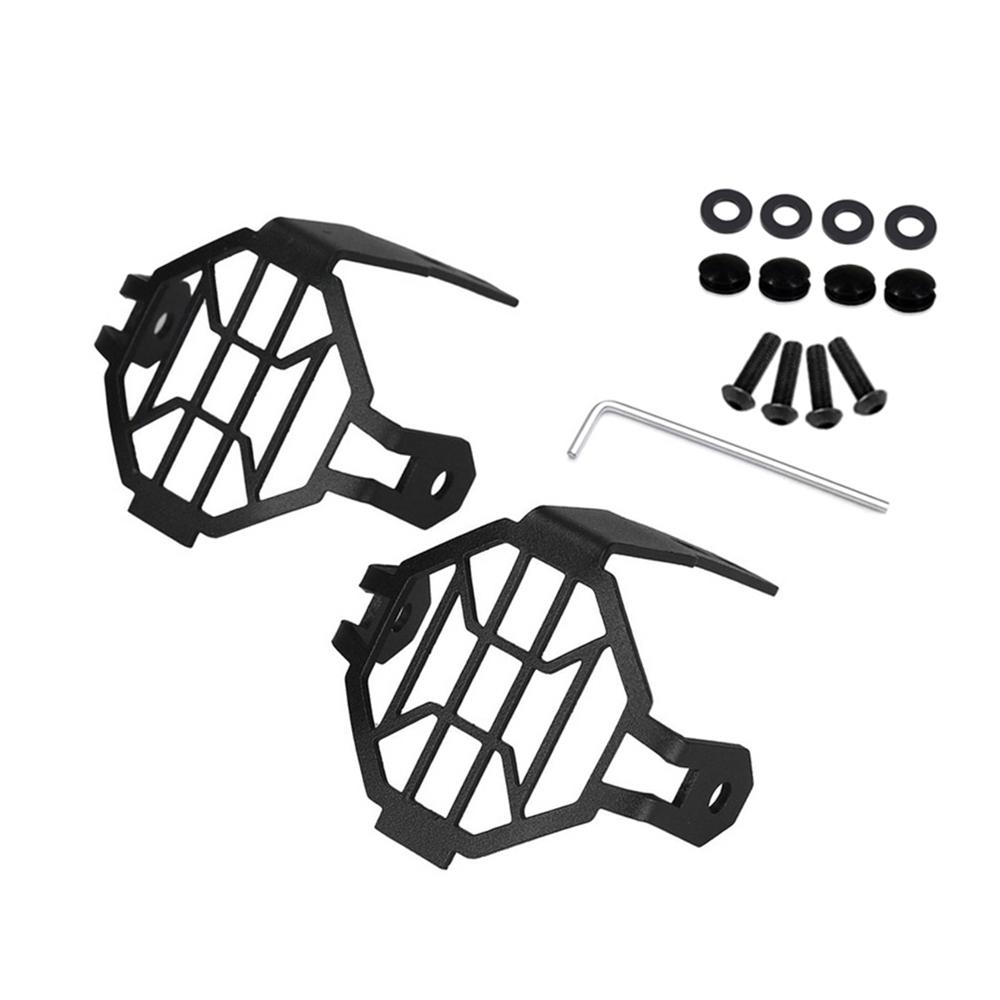 2 шт. Универсальные Защитные Чехлы-Решетки для Противотуманных Фар Мотоцикла