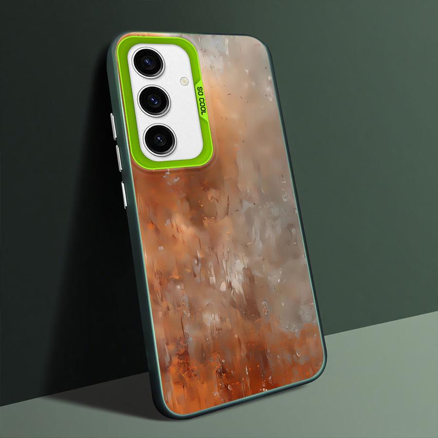 Retro Rust Design Phone Case for Samsung Galaxy A55 A52 A35 A73 A26 A36 A53 A51 A56 A54 A72 A71 Soft Shell