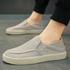 Fashion Casual Shoes For Men Slip On Men Loafers Flat Men's Sneakers Espadrilles Men Summer Canvas Shoes Sneakers Loafers Male